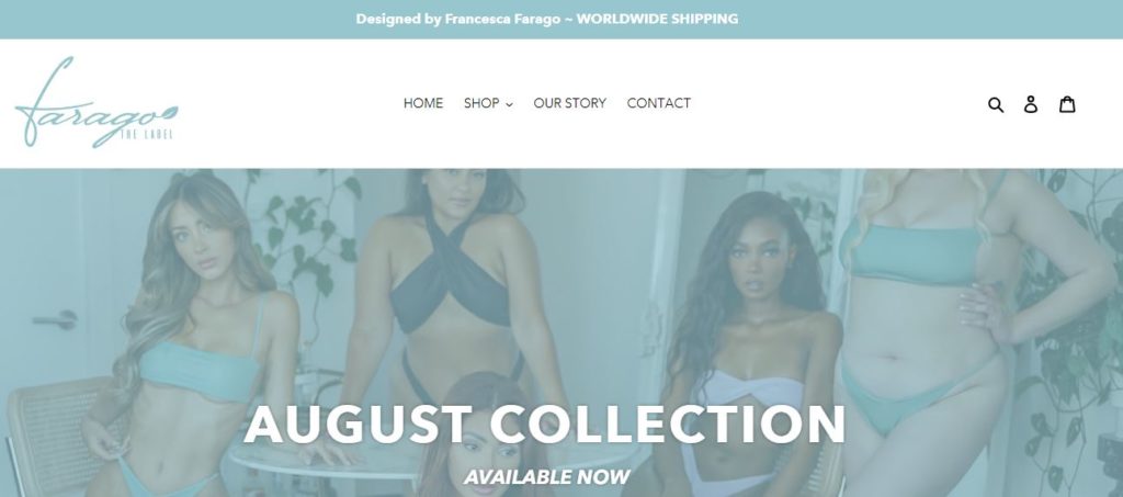 Francesca Farago's website