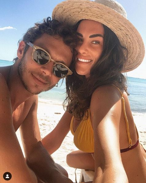 Francesca Sofia Novello and Valentino Rossi