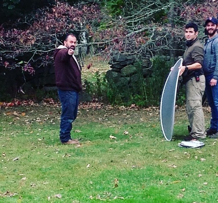 Frank Fritz behind the scenes of American Pickers