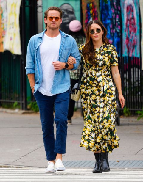 Grant Hughes and Sophia Bush