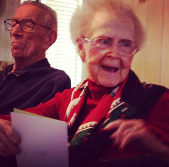 Grant Hughes's grandparents