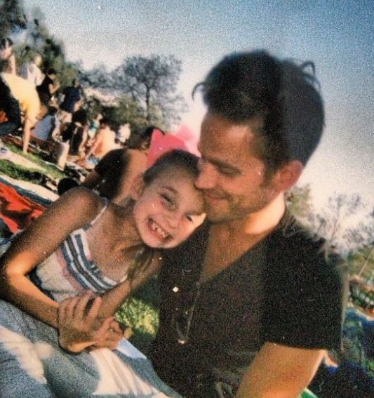 Grant with his niece