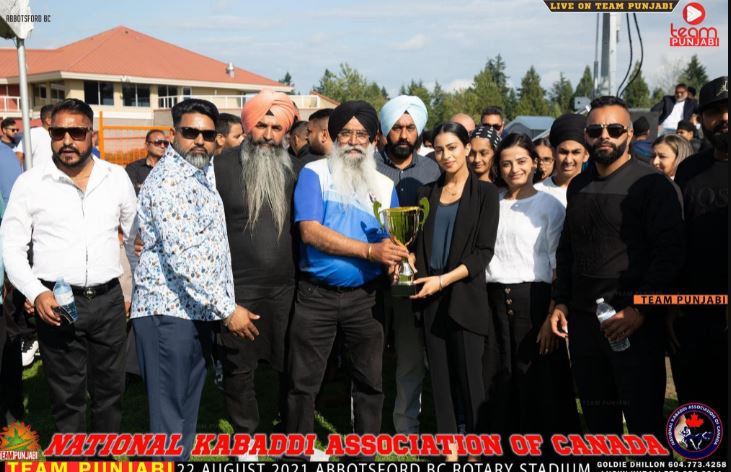 Guneet Grewal was called by Canada National Kabaddi Association