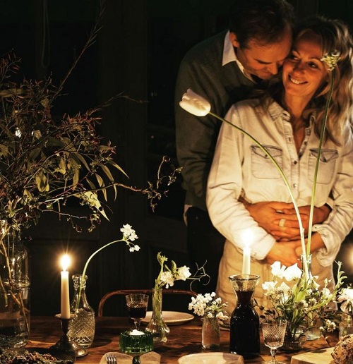 Harry Herbert and Clodagh McKenna (Irish Celebrity Chef) engagement picture
