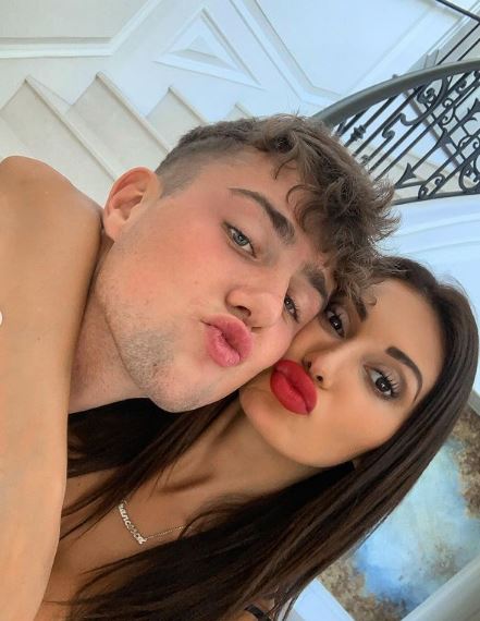Harry Jowsey with Francesca Farago