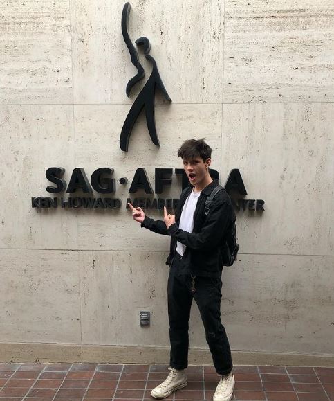 Ian Ousley managed by SAG-AFTRA