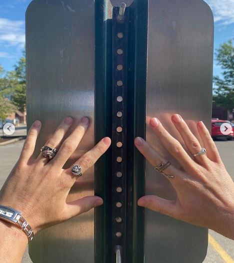 Ian is a ring lover