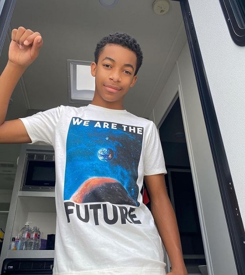 Isaiah Russell-Bailey made his debut with a show Criminal Minds as Young Kevon Winters