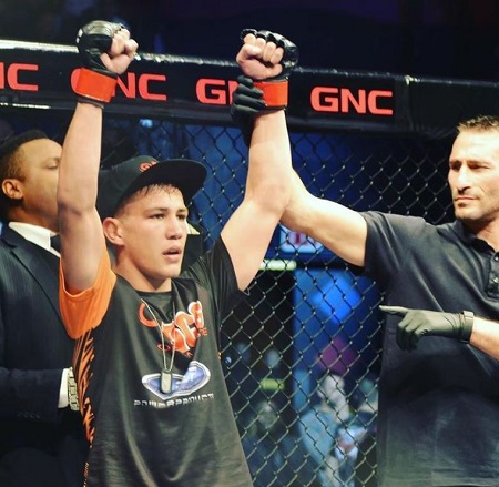 JP Buys made his MMA debut on July 10, 2014