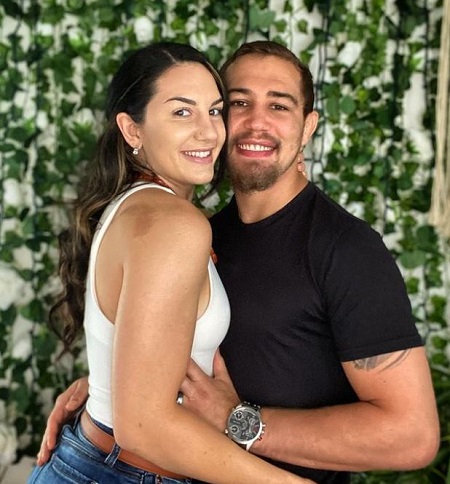 JP Buys with his wife Cheyanne Buys (fellow MMA Fighter)