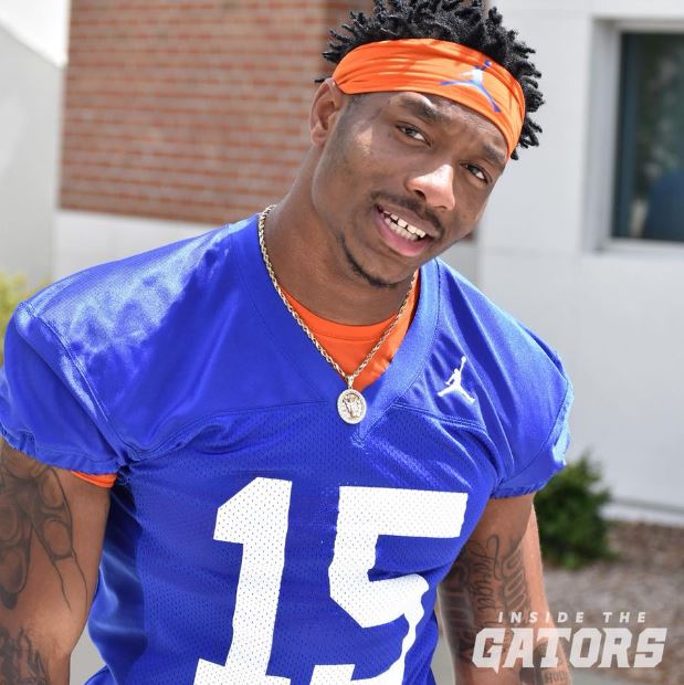 Jacob Copeland plays for Florida Gators
