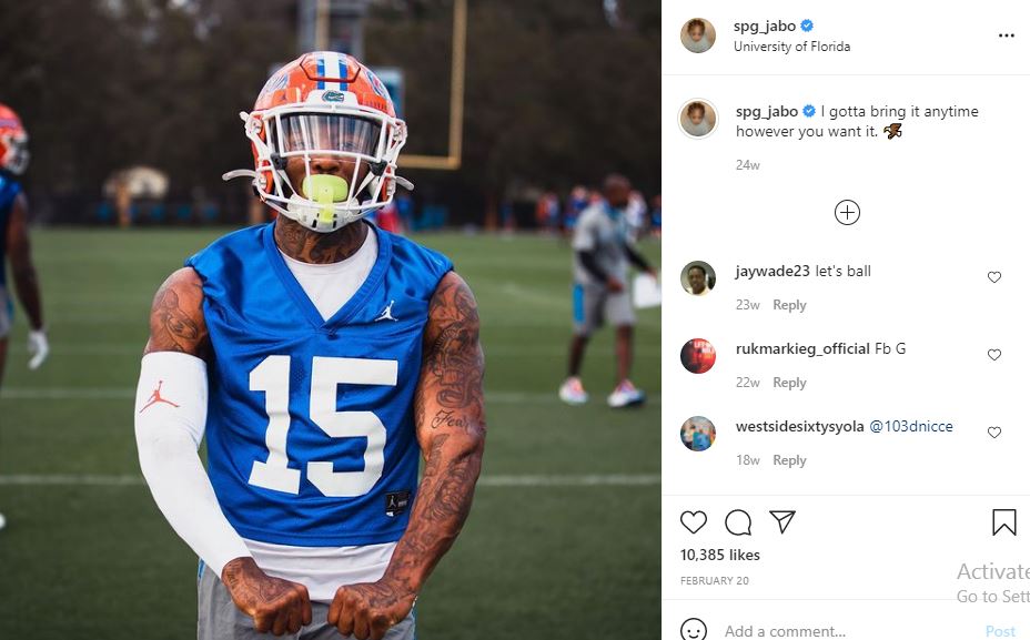 Jacob Copeland's first Instagram post