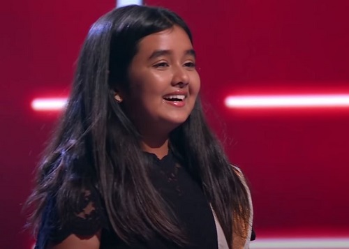 Janaki Easwar performed on a song Lovely by Billie Eilish during her blind audition in The Voice Australia Season 10