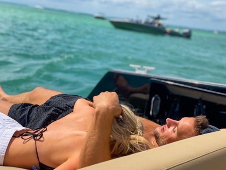 Jenna Berman spending some quality time with her beau Nick Bosa