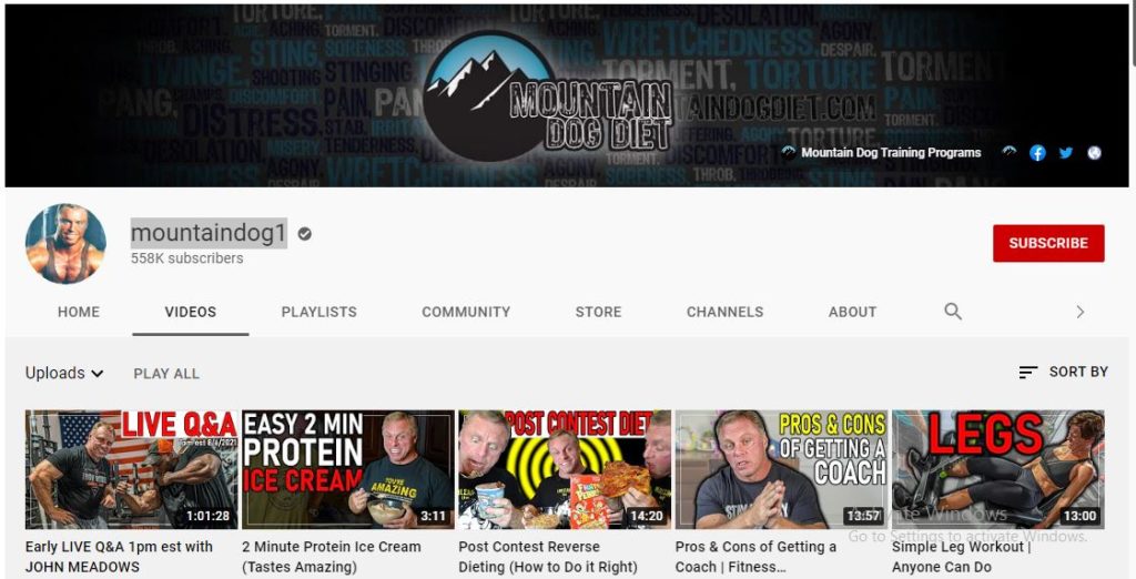 John's Youtube channel