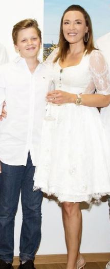 Jordi Ballack and his mother