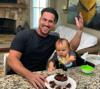 Josh Murray with his nephew