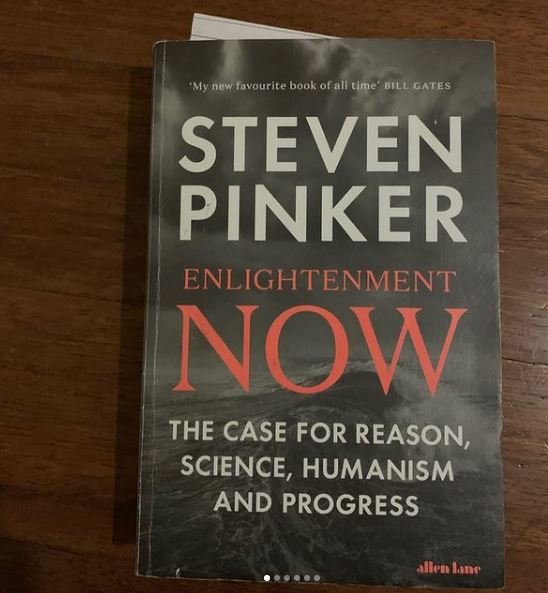 Karan Boolani favorite book Steven Pinker Enlightment Now
