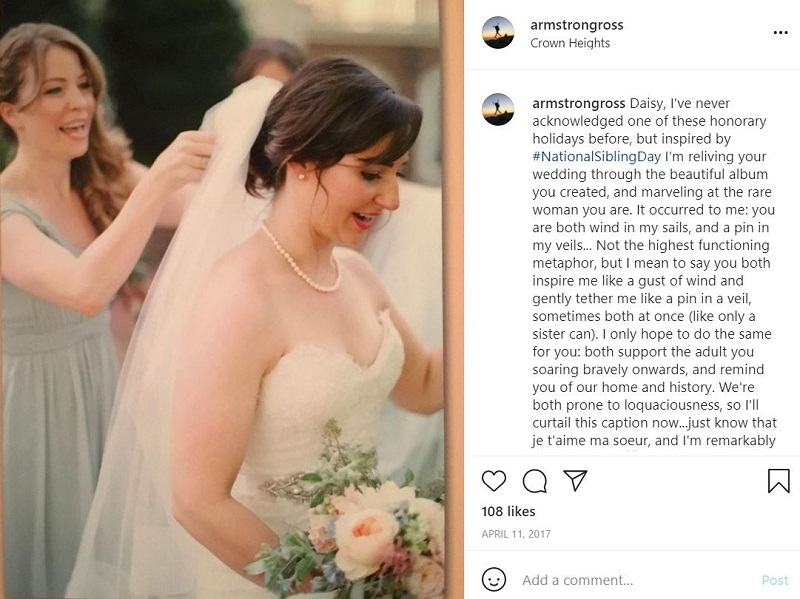 Katie Ross was raised alongside her younger sister Daisy Ross