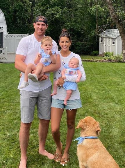 Kristen Hayes with her family