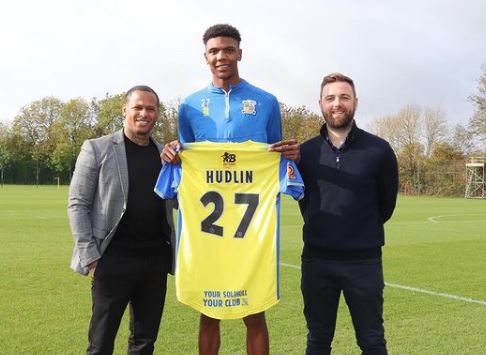 Kyle Hudlin signed his first professional contract with Solihull Moors