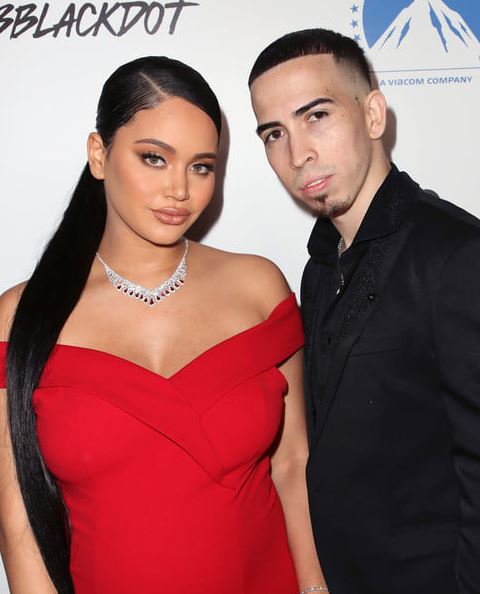 Landon McBroom with his girlfriend Shyla Walker