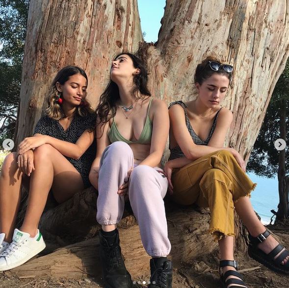 Lily Mo Sheen and her friends