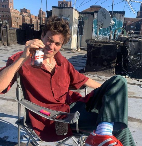 Louis Allan loves to drink beer