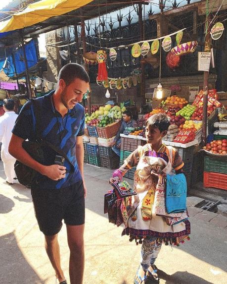 Louis Thornton-Allan visited India