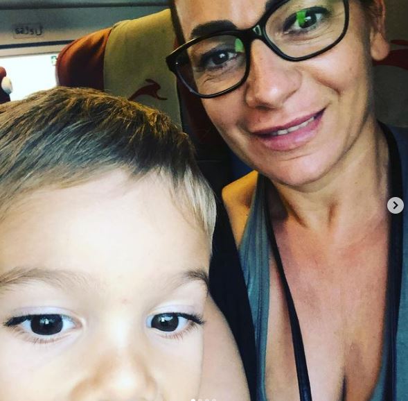 Masini loves to spend time with her grandson