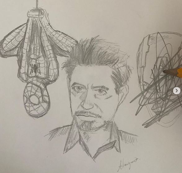 Mika Salamanca draws ocassionally