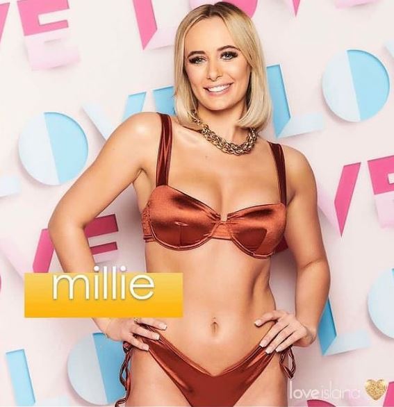 Millie Court participated in Love Island 2021