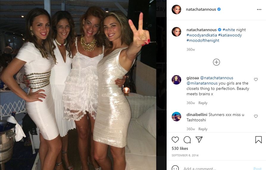 Natacha's first IG post