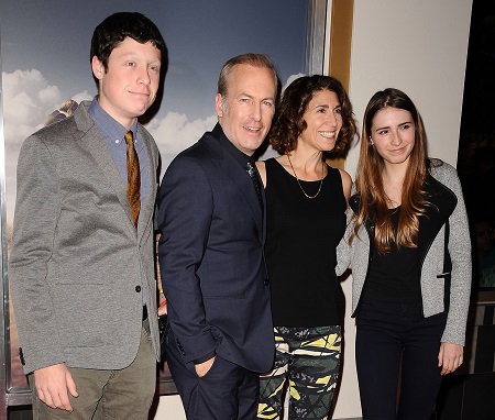 Nate Odenkirk with his family