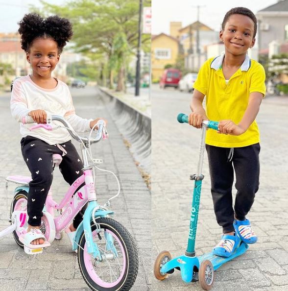 Paul Okoye twin children