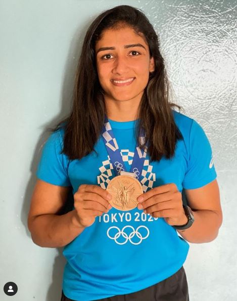 Sangeeta Phogat is a wrestler