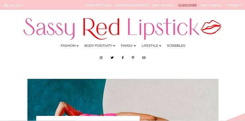 Sarah Tripp website Sassy Red Lipsticks