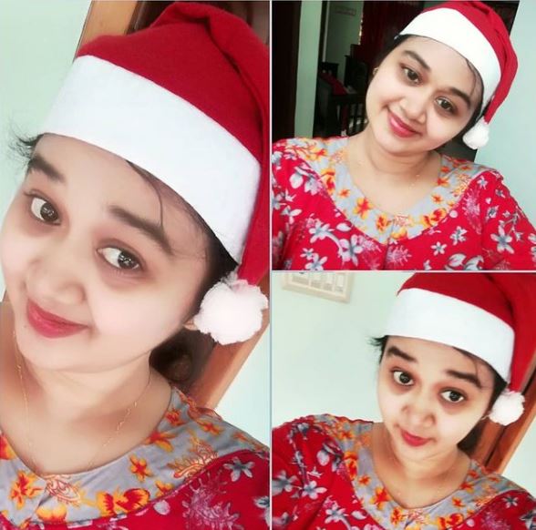 Saranya Sasi celebrates Christmas