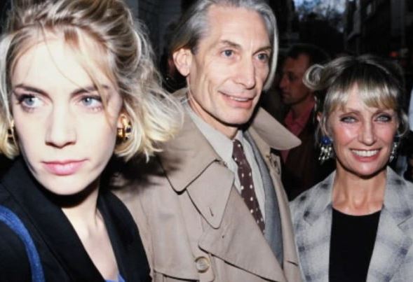 Seraphina Watts with her father and mother