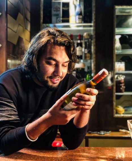 Simar Doraha consumes liquor