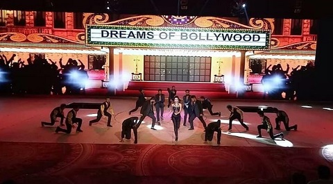 Simran Khan performing in ND Studio