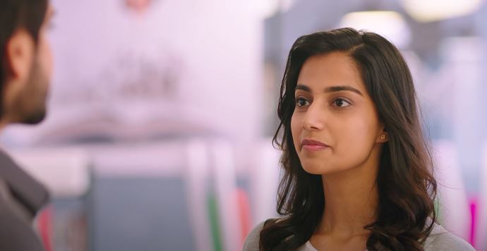 The female lead role is played by Meenakshi Chaudhary