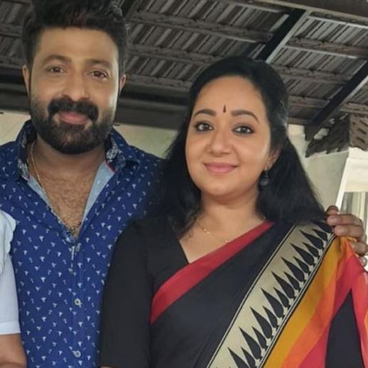Tosh Christy and his wife Chandra Lakshman