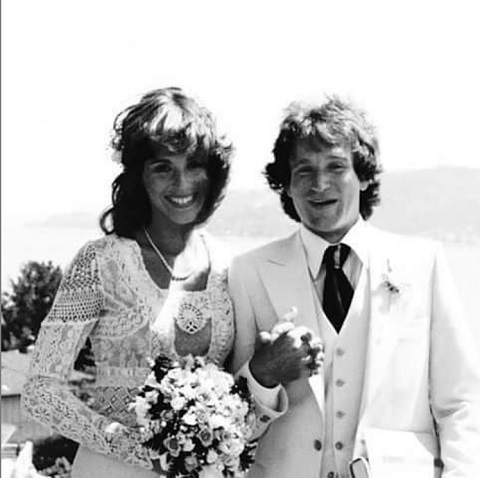 Valerie Velardi and Robert Williams at their wedding
