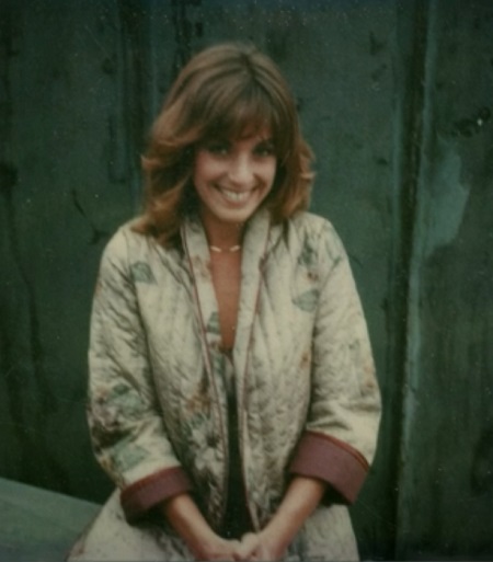 Valerie Velardi enjoying woods in her 20s