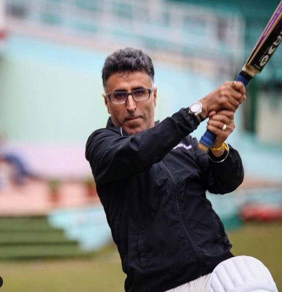 Vishal Batra often plays cricket
