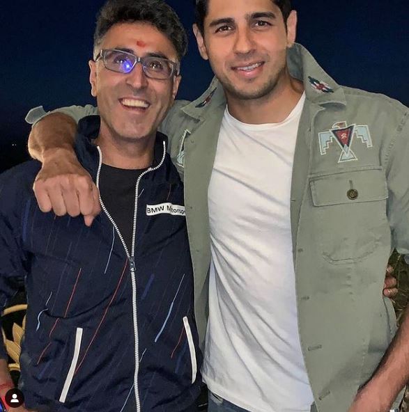 Vishal Batra with Siddhart Malhotra