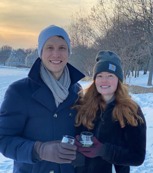 Wade Rosen with his wife Molly Baugh