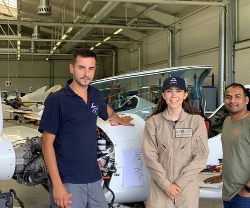 Zara Rutherford British-Belgian pilot