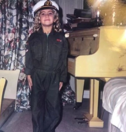 Zara Rutherford childhood picture